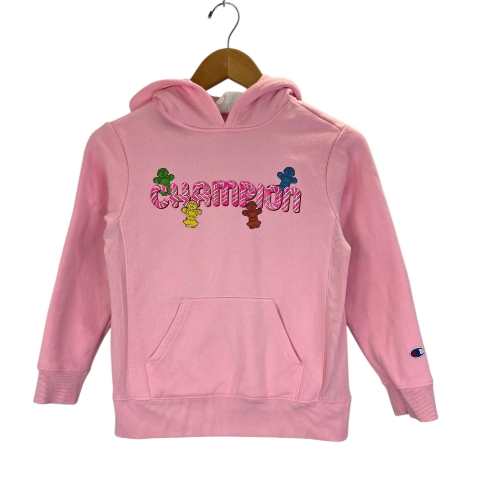 Champion X Candy Land Reverse Weave Pullover Hoodie Sweater Girls Size Small